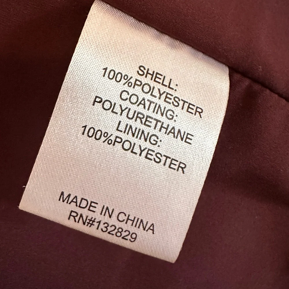 Superdown Nia faux leather Merlot mini buttons long sleeve blazer style S dress